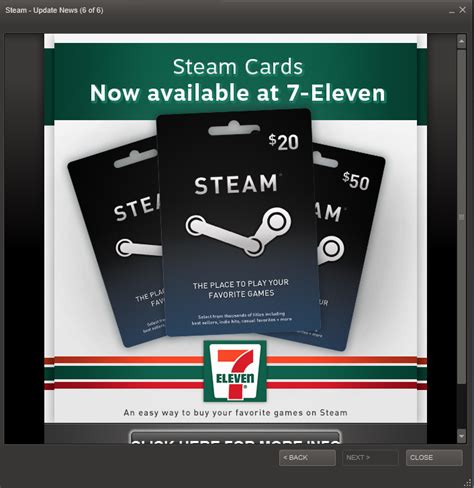 steam gift card 7 eleven