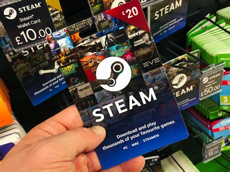 steam gift card availability