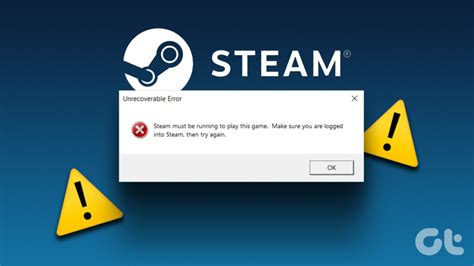 Steam Is Not Running Error