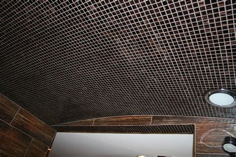 steam room ceiling finish