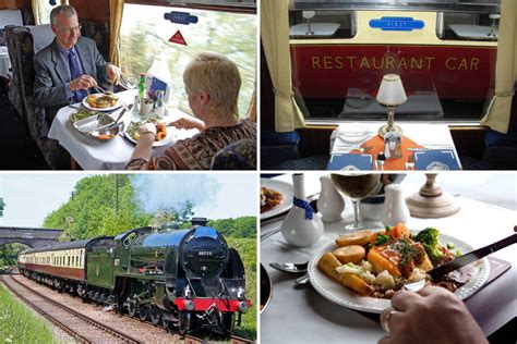 steam train trips with food