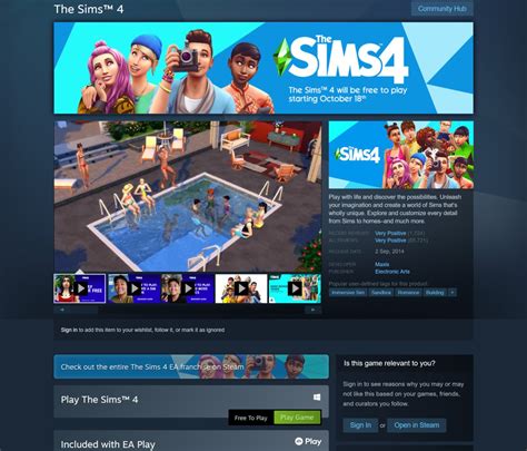 steam unlocked sims 4