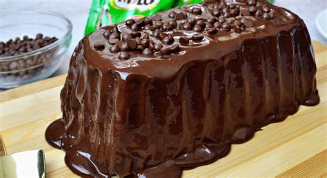 Steamed Milo Cake Yummy Kitchen