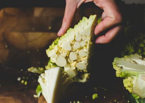 Steaming Broccoli Romanesco