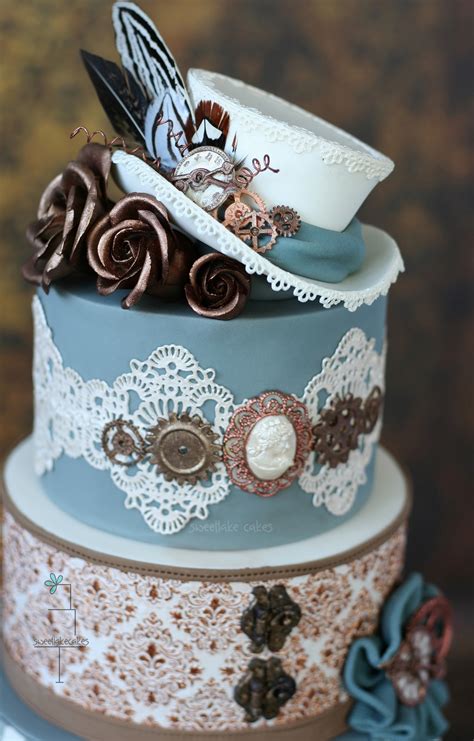 Steampunk birthday cake Decorated Cake by Tamara CakesDecor