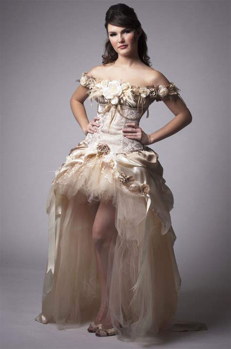 Steampunk steampunk wedding dress alternative bridal gown Etsy