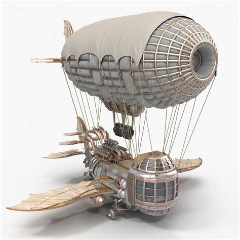 steampunk airship model kit