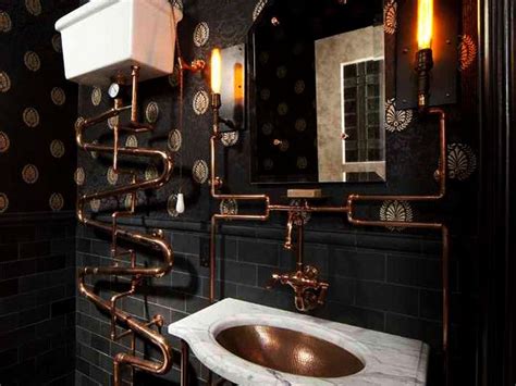 steampunk bathroom house rules