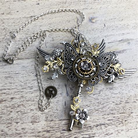 Steampunk Key Necklace