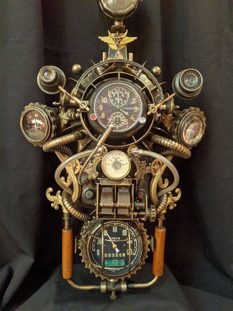 Steampunk Wall Art Clocks