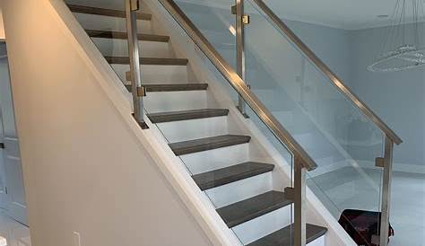 Steel Railing Design With Glass Price Modern Stainless Staircase India Curve