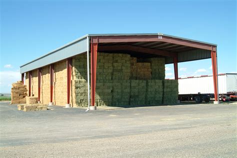 steel building for hay storage