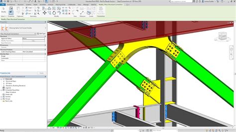 steel connections in revit