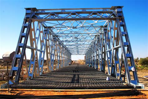 steel deck truss bridge