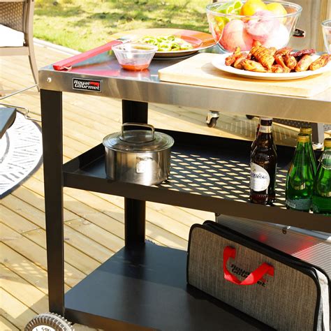 Steel Grill Table