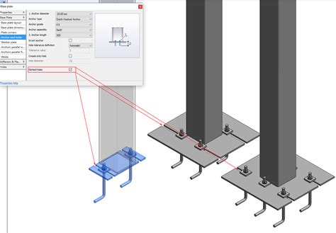 steel structure connections revit modeling