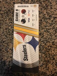 steelers at bengals tickets stubhub