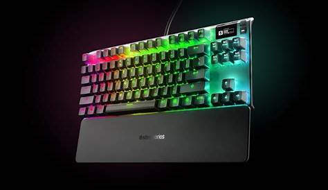 Steelseries Apex Pro TKL, Mechanical, RGB, Black (64738)