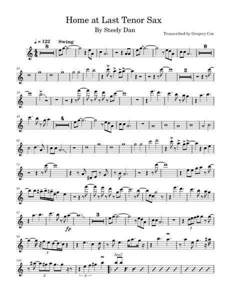 Steely Dan Saxophone