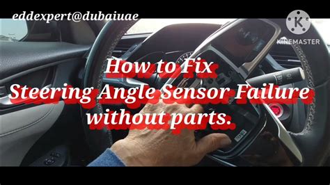 Steering Angle Sensor Fix