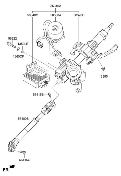 Steering Column Kia