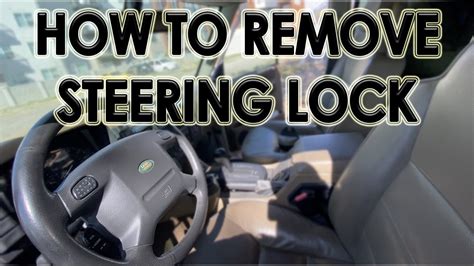 Steering Wheel Lock Disable