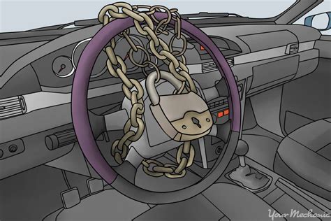 Steering Wheel Locked Upside Down