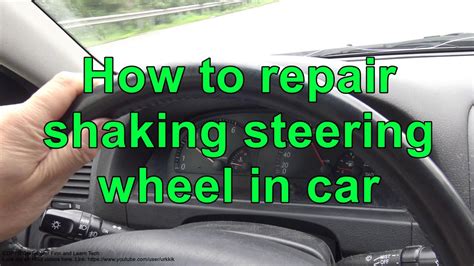 Steering Wheel Shaking Slightly