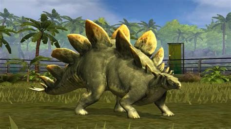stegosaurus jurassic world the game