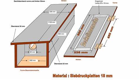 Steinkauz Brut- und Nistkasten | Native Plants