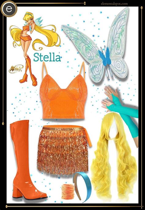 Custom Stella Cosplay Costume from Winx Club