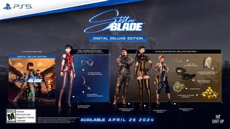 stellar blade digital deluxe items