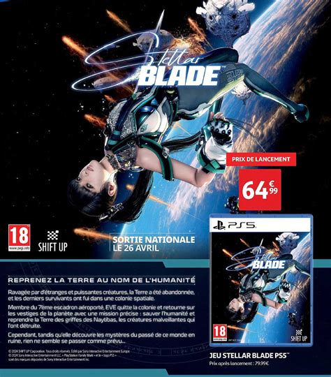 stellar blade ps5 auchan