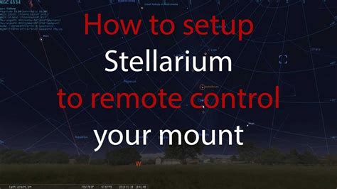 Stellarium Telescope Control Commands