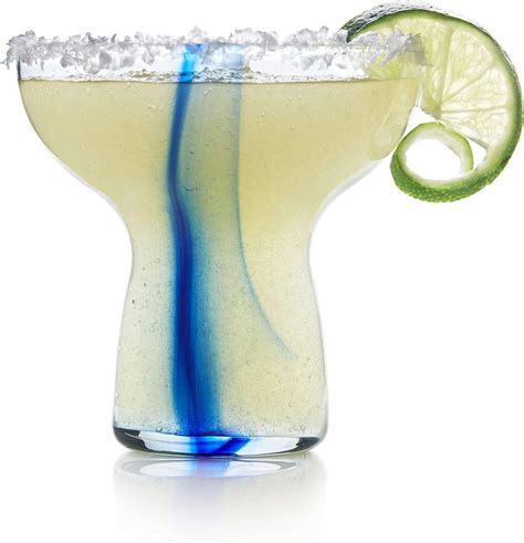 stemless margarita glasses set