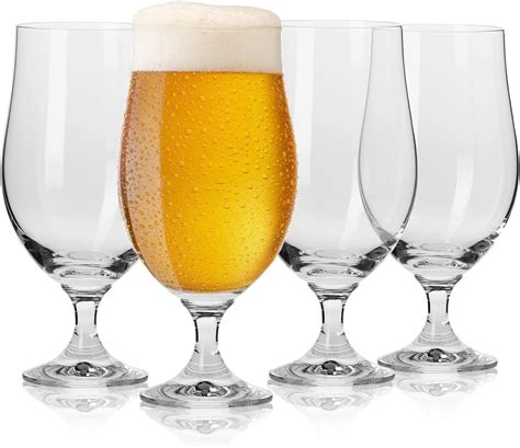 Stemmed Lager Glasses
