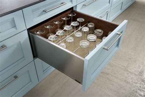 Stemware Pull Out Drawer