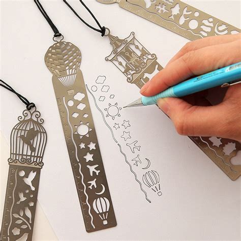 Stencil Bookmark For Planner