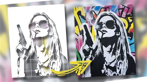 Stencil Graffiti Caracteristicas