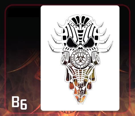 Stencil Mask Airbrush