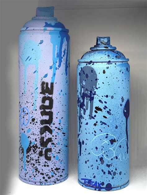 Stencil Spray Can Art