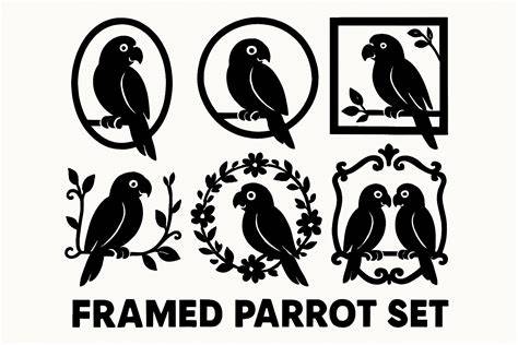 Download stencil-parrot-10 SVG