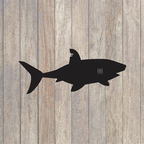 Download stencil-shark SVG