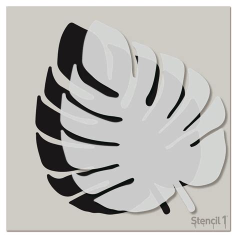 Stencils Printable Tropical