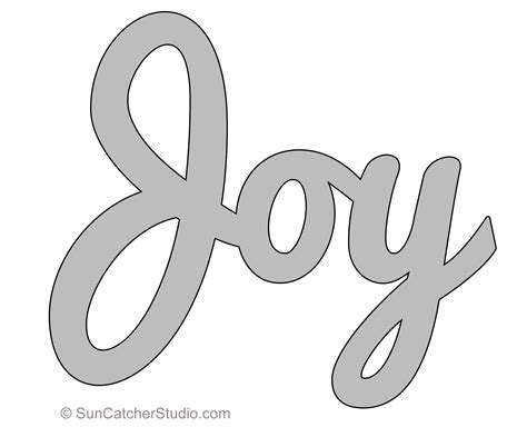 Stencils Printable Words