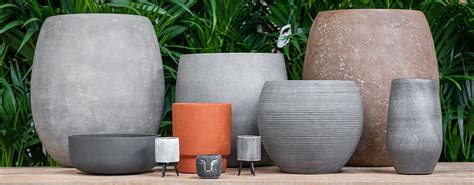 Stenen Bloempotten Buiten