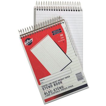 Steno Notebook Staples