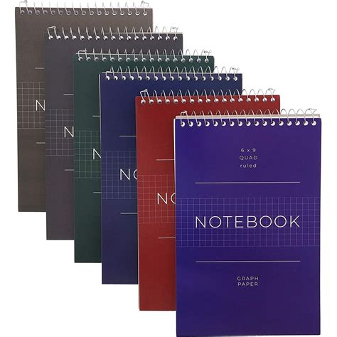 Steno Notebook With Graph Paper In It