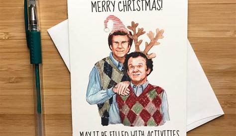 Step Brothers Christmas Card Template To Print At Home DIY