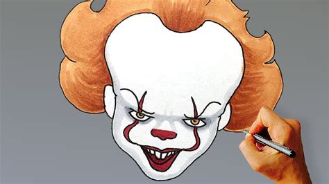 Pennywise Drawing Lesson. Learn How to Draw the Dancing